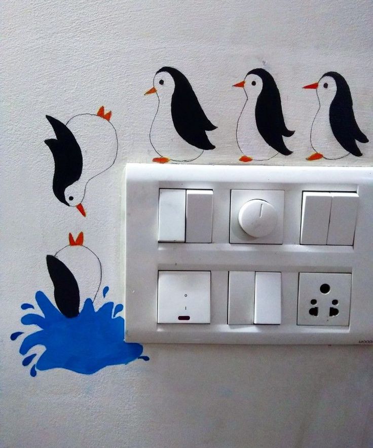 simple wall art diy paint Cute Drawings For Room Decor Easy, Wall Painting Around Switch Board, Picture Box Wall Ideas, Wall Painting Ideas Aesthetic Easy, Handmade Paintings Wall Art Easy, Wall Art On Switch Board, Wall Painting On Switchboard, Wall Painting Easy Simple, Switch Board Painting Switch Board Painting Wall Art