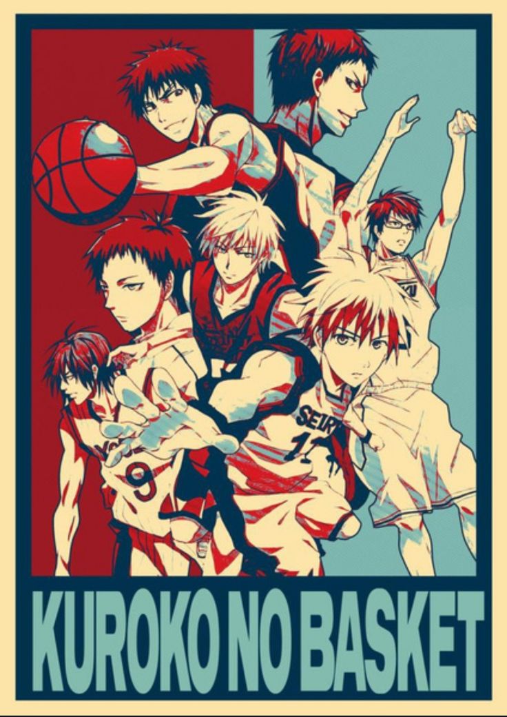 the poster for kuroko no basket