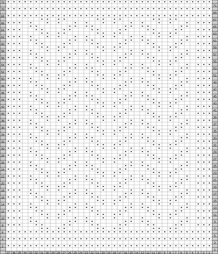 the cross stitch pattern is shown in black and white, as well as several smaller squares