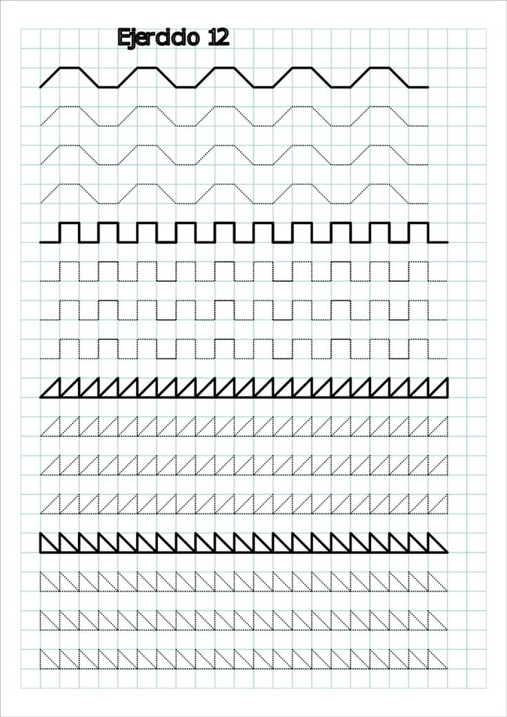 an image of different lines that have been drawn in the same way as each other