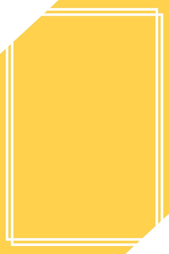 a yellow background with a white rectangle in the middle and an empty square at the bottom