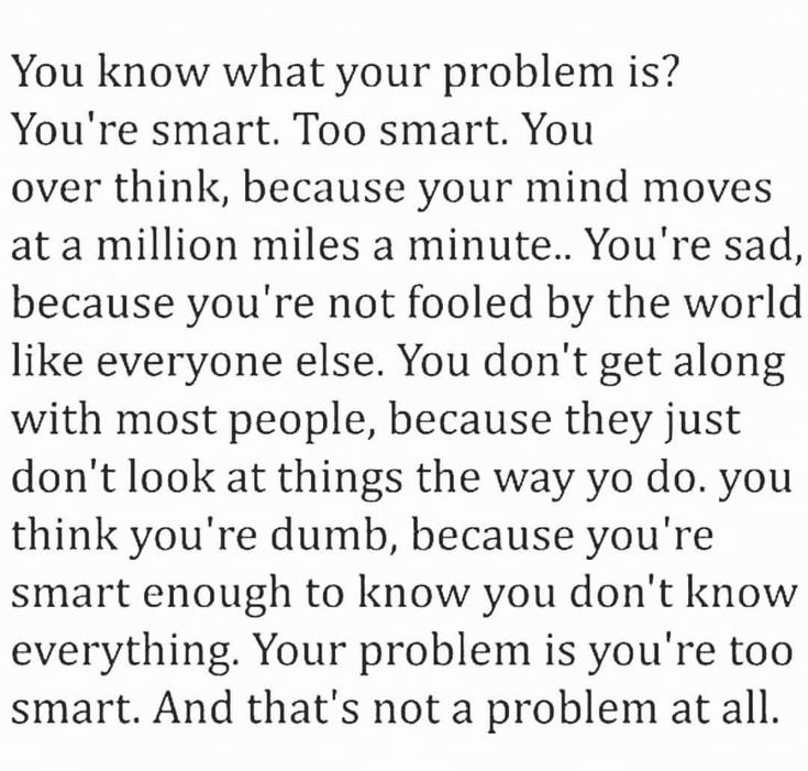 a poem written in black and white with the words you know what your problem is