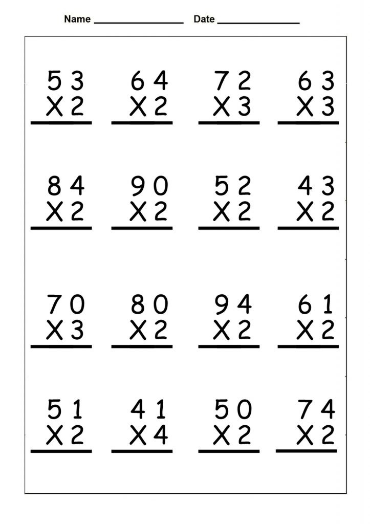 the worksheet for adding two digit numbers to one digit number, with three digits and