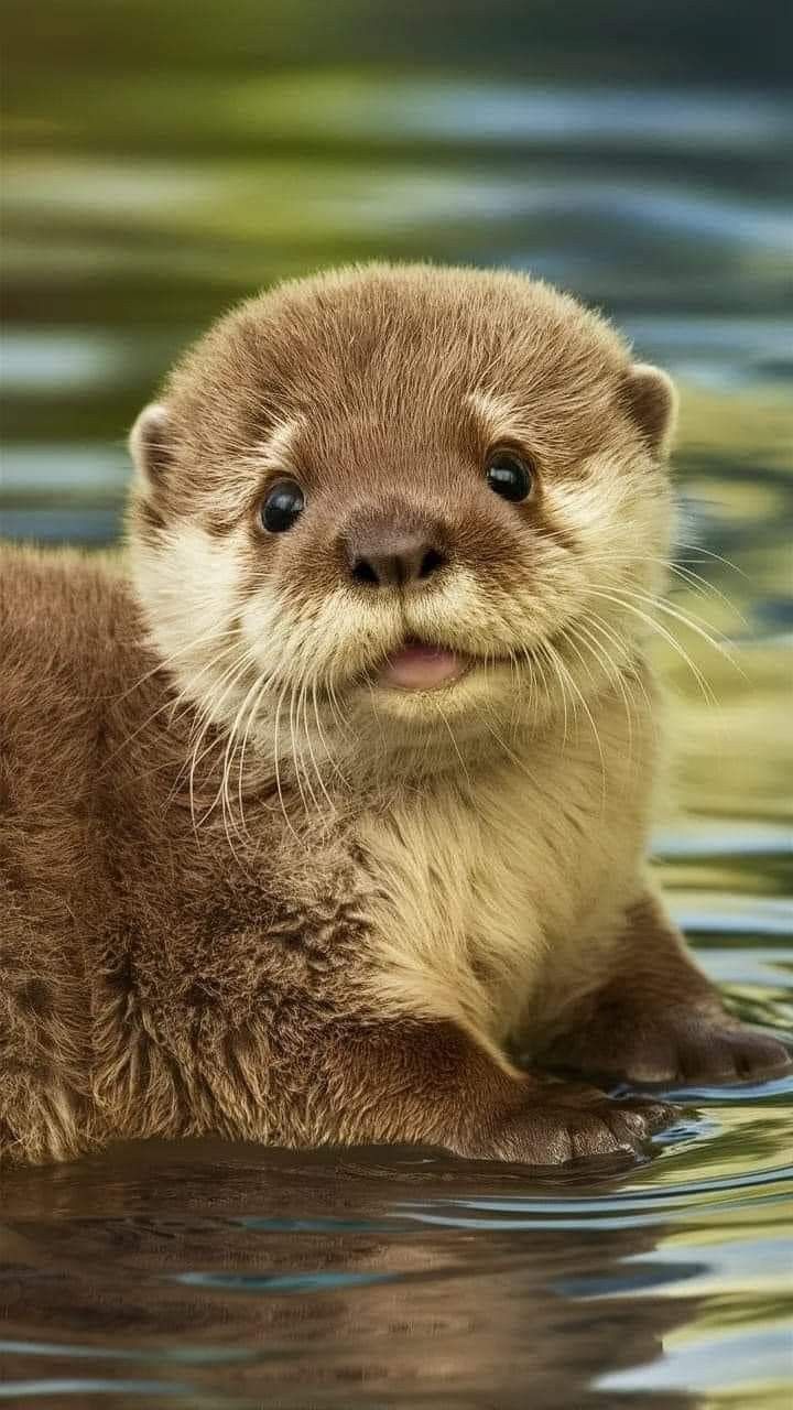 Cute Animals Otter, Small Animal Photography, Pretty Animal Pictures, Cute Tiny Animals, Cutest Animal Photos, Otter Aesthetics, Cute Animal Photography, Otter Photography, Cute Animal Pics