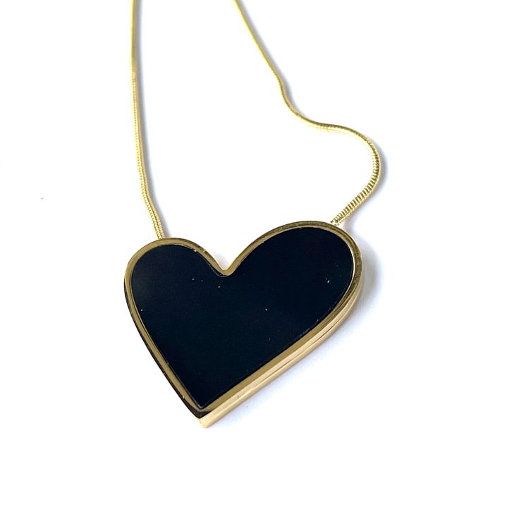 Juliet Enamel Heart Necklace - Gottohaveitfashion Enamel Necklaces For Anniversary On Valentine's Day, Valentine's Day Enamel Heart Pendant Necklace, Gold Enamel Heart Necklace For Valentine's Day, Elegant Enamel Necklace For Valentine's Day, Elegant Heart Pendant Enamel Necklace, Elegant Enamel Heart Pendant Necklace, Gold Heart-shaped Enamel Necklace, Heart-shaped Gold Enamel Necklace, Valentine's Day Gold Enamel Heart Necklace