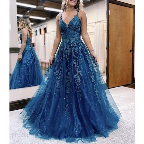 Periwinkle Dress Prom, Fairytale Dress Prom, Ethereal Prom Dress, Prom Dresses Sparkle, Party Floor, Dresses Sparkle, Shine Dress, Cheap Prom Dresses Online, Quinceanera Themes Dresses