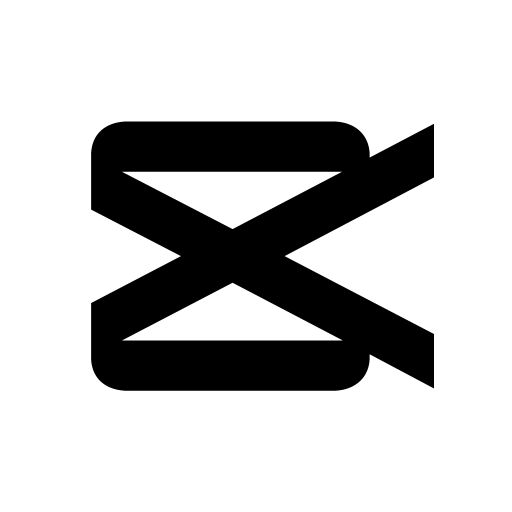 a black and white image of an x symbol