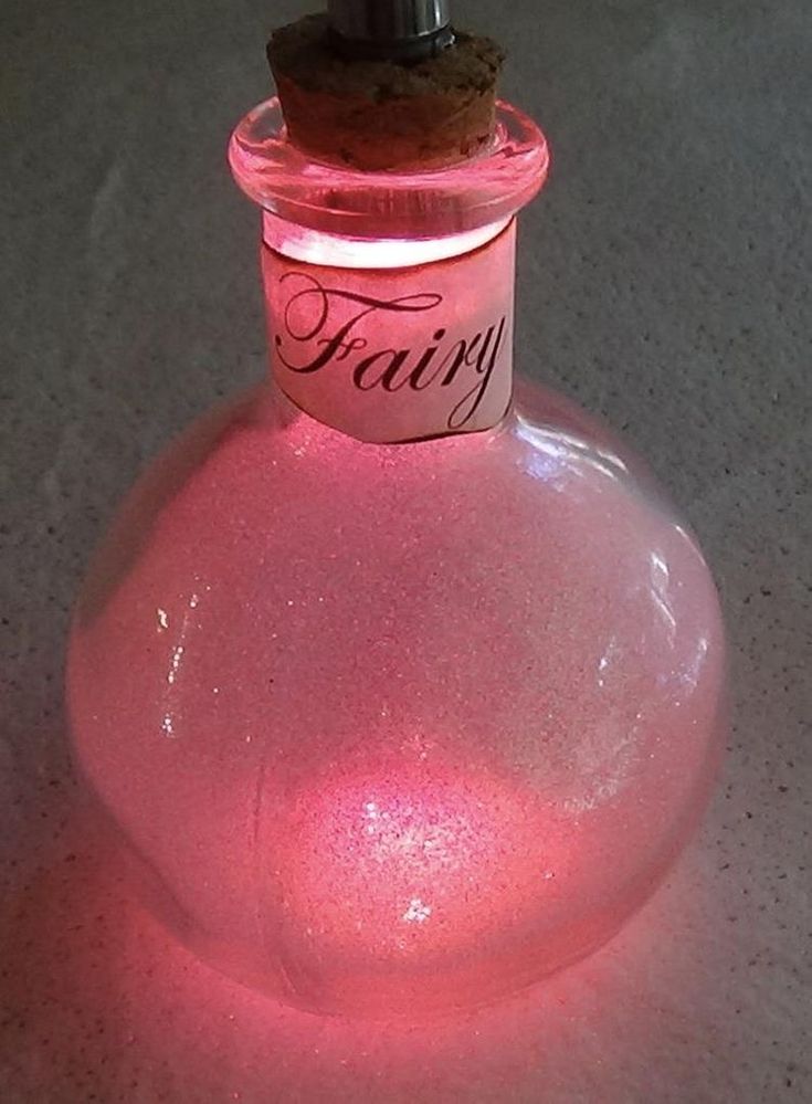 Dust Pink, Light Up Bottles, Magic Bottles, Pixie Hollow, Kawaii Jewelry, Magical Jewelry, Witch Aesthetic, Potion Bottle, Fairy Dust