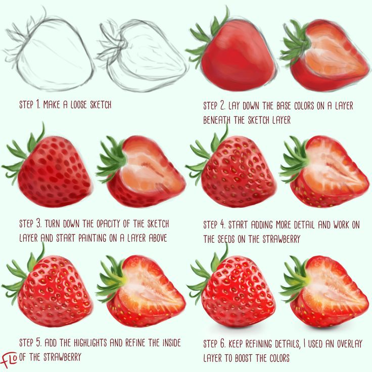 how to draw strawberries step by step instructions for beginners and advanced drawing enthusiasts