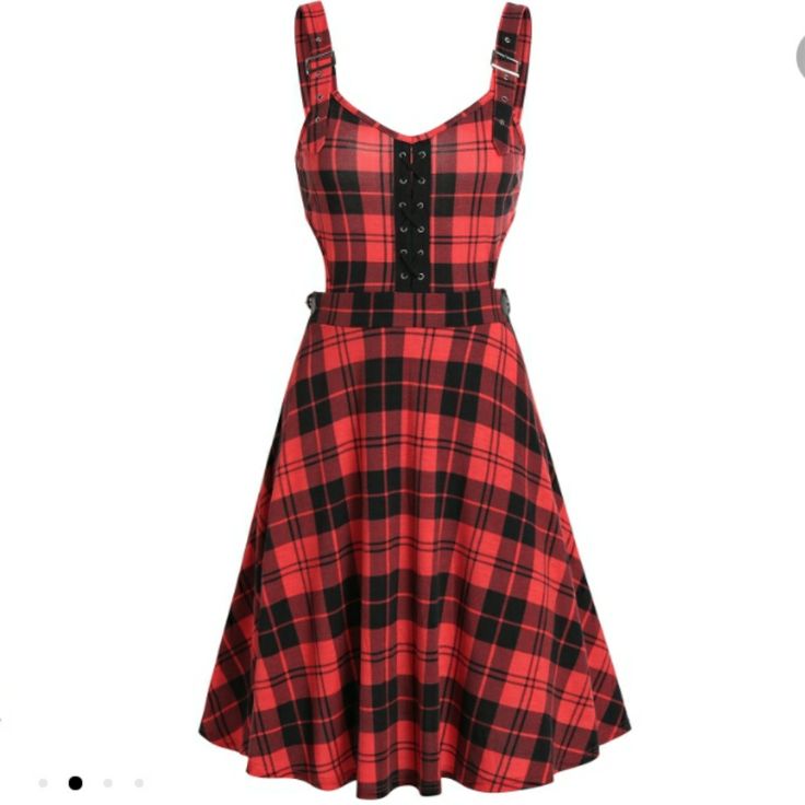 Never Worn, Washed Once. Size L, But Fits Like An Xl Due To Fabric Stretch. Manufacturers Sizing Fit Us Size:8 Bust:35.04 Waist:30.71 Length:26.77.(In Inch) Red Sleeveless Plaid Dress For Summer, Sleeveless Red Plaid Dress For Summer, Red Fitted Plaid Casual Dress, Casual Fitted Red Plaid Dress, Casual Red Fitted Plaid Dress, Red Sleeveless Plaid Dress For Spring, Red Fitted Plaid Summer Dress, Cut Out Dress, Dresses Red