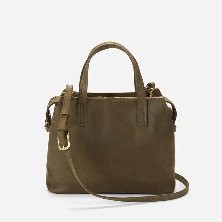 Napa Handbag – Parker Clay Minimalist Bag With Detachable Strap And Double Handle, Minimalist Bags With Detachable Strap And Double Handle, Classic Soft Leather Satchel For On-the-go, Modern Double Handle Satchel For On-the-go, Minimalist Satchel With Detachable Handle For Daily Use, Minimalist Leather Satchel With Detachable Handle, Minimalist Bag With Detachable Double Handle, Minimalist Leather Bags With Detachable Strap, Modern Workwear Satchel With Handles