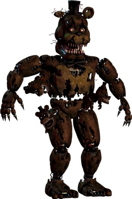 Full body photo of Nightmare Freddy from Five Nights at Freddy's 4. #FNAF4 Nightmare Freddy, Freddy's Nightmares, Fnaf Song, Freddy 3, Fnaf 4, Fnaf Sl, Fnaf 1, Sister Location, Freddy Fazbear