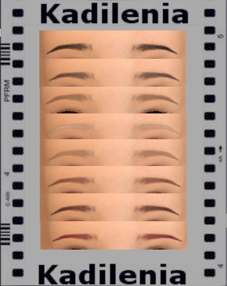 an eye chart showing the size and shape of each individual's eyes in different directions