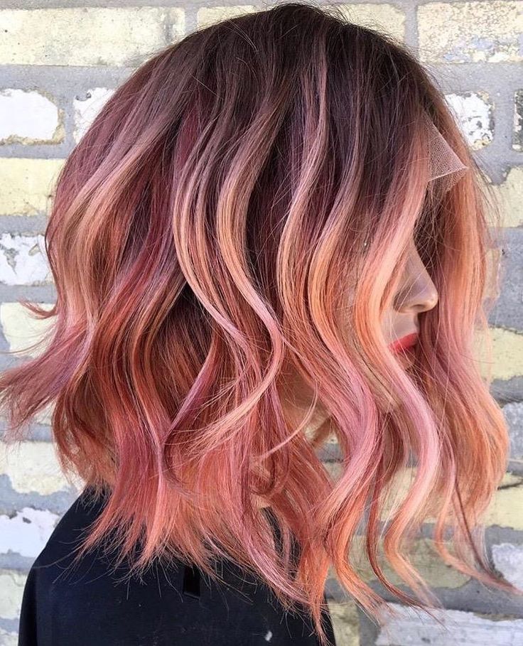 Hair Color Ideas Shoulder Length, Medium Hair Color Ideas, Shoulder Length Hairstyle, Brunettes Balayage, Magenta Hair Colors, Magenta Hair, Medium Hair Color, Creative Hair Color, Hair Brunette