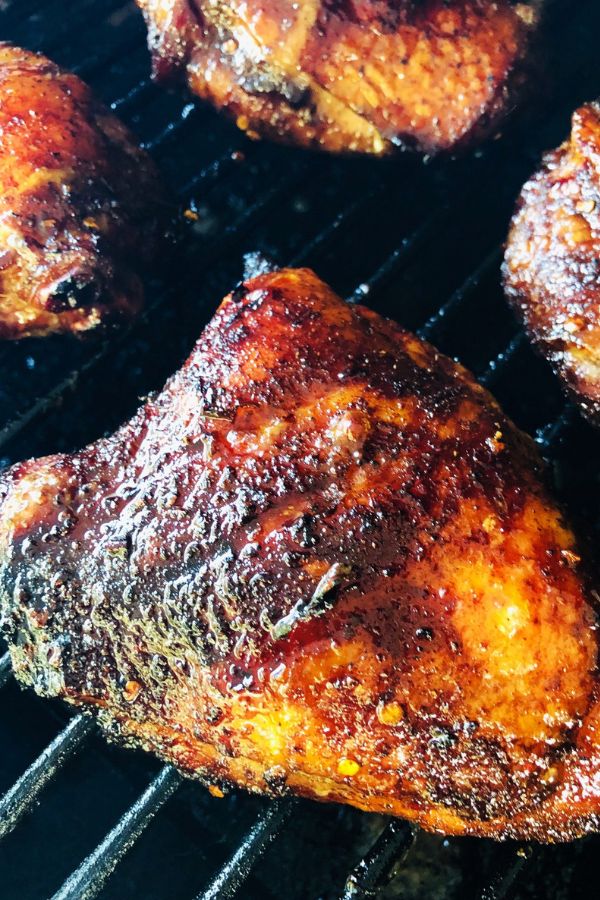 some meat is cooking on the grill and it looks like they have been grilled