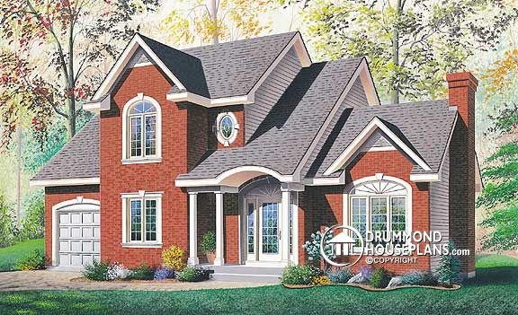 this is an artist's rendering of these house plans