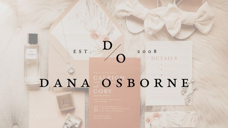 Dana Osborne Design | Omaha Wedding Invitation Designer