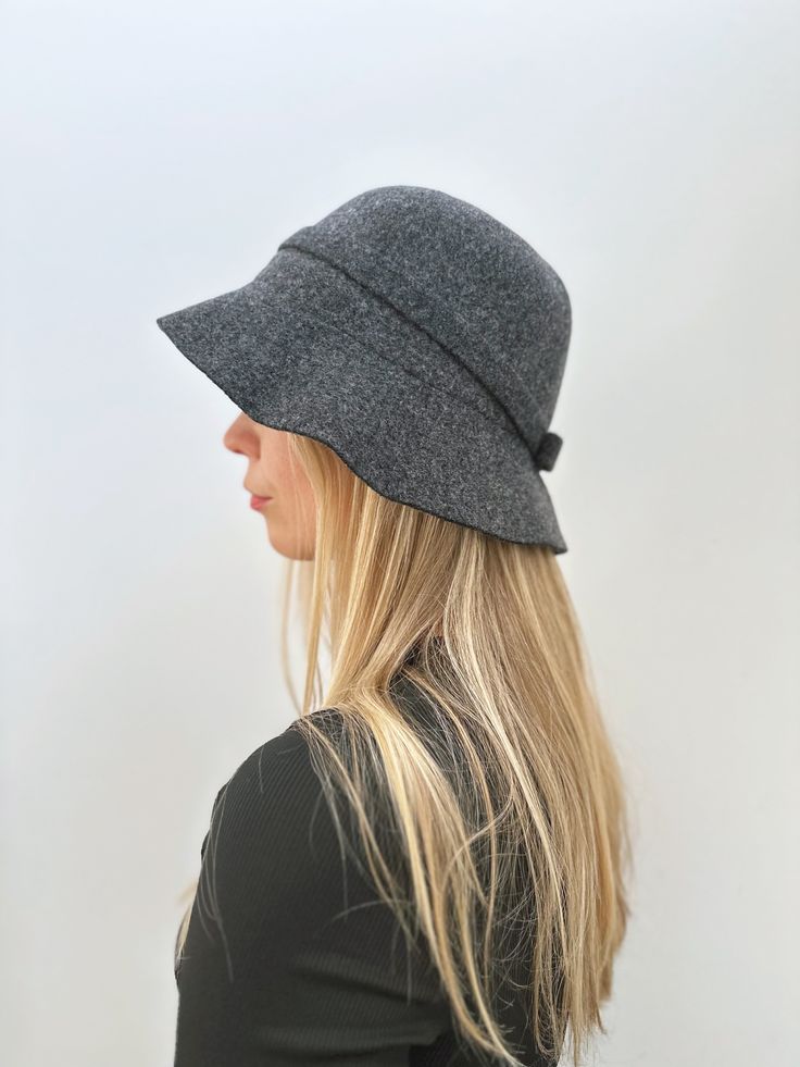 This item is HANDMADE -Material: 100% Wool-Size: 53-58cm (adjustable)Cute wool cloche hat with a variety of colours to choose! Carefully hand-knitted, this hat is made of a soft 100% wool that can keep you warm and comfortable in winter! This hat is foldable so it is easy to carry. There is string inside the hat so it is also adjustable. An ideal gift for her! Wool Cloche Hat, Leather Beret, Knit Beret, Personalized Hats, Hat Beret, News Boy Hat, Hat For Women, Cloche Hat, Beret Hat