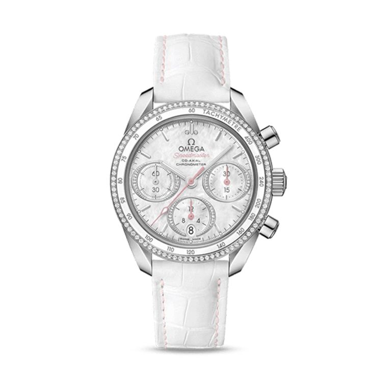 OMEGA Watches - Speedmaster 38 Co-Axial Chronograph 38 MM | Manfredi Jewels Speedmaster Omega, Omega Co Axial, Omega Ladies, Swiss Luxury Watches, Omega Watches, Watches Collection, Swiss Luxury, Ladies Watches, Authentic Watches