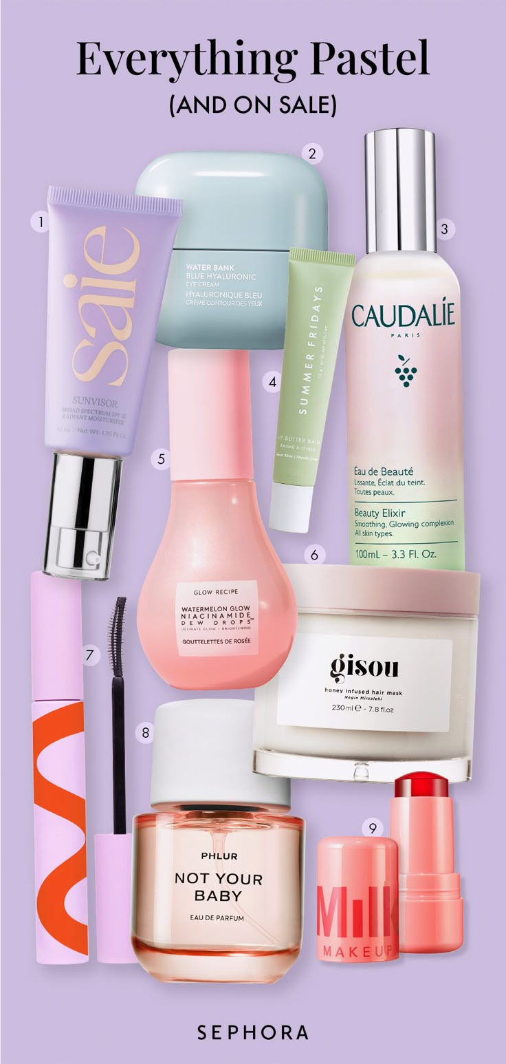 20% off for Rouge 4/5–4/15 
15% off for VIB 4/9–4/15  
10% off for Insiders 4/9–4/15 

1. Saie Sunvisor Sunscreen SPF 35  
2. LANEIGE Water Bank Hyaluronic Eye Cream  
3. Caudalie Beauty Elixir Prep, Set, Glow Face Mist  
4. Summer Fridays Lip Butter Balm  
5. Glow Recipe Watermelon Glow Niacinamide Dew Drops  
6. Gisou Honey Infused Hydrating Hair Mask 
7. Tower 28 Beauty MakeWaves Lengthening + Volumizing Mascara  
8. PHLUR Not Your Baby Eau de Parfum  
9. Milk Makeup Cooling Water Jelly Tint Sephora Glow Recipe, Mini Glow Recipe Dew Drops, Glow Recipe Watermelon Sunscreen, Glow Recipe Mini Set, Glow Recipe Samples, Watermelon Glow Niacinamide Dew Drops, Niacinamide Dew Drops, Milk Makeup Cooling Water, Tower 28 Beauty