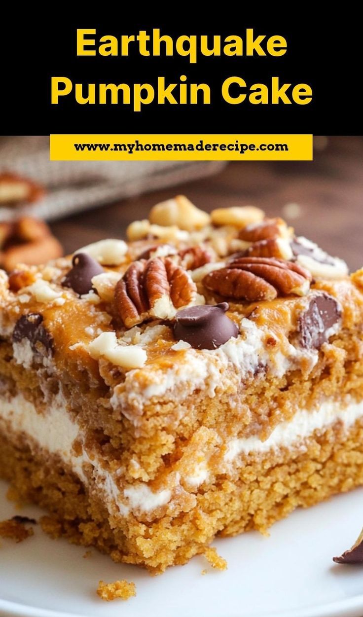 This earthquake pumpkin cake is the best pumpkin cake for fall dessert. Moist, spiced, and filled with creamy swirls, it’s the ultimate pumpkin cake for Thanksgiving or Halloween gatherings Pumpkin Earthquake Cake Recipe, Pumpkin Earthquake Cake, Cake For Thanksgiving, Best Pumpkin Cake, Pumpkin Butterscotch, Earthquake Cake, Boxed Cake Mixes Recipes, Butterscotch Cake, Cream Cheese Desserts