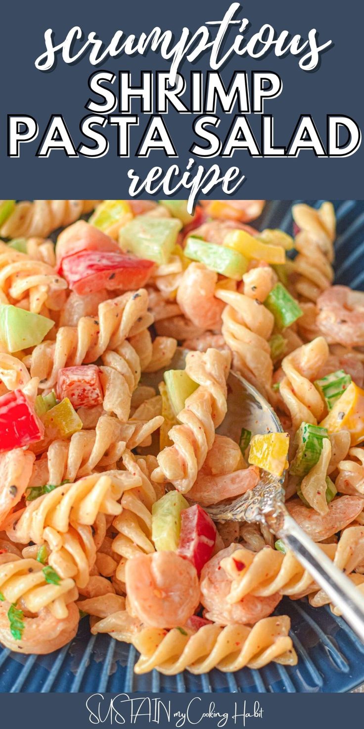 this shrimp pasta recipe is so good and easy to make