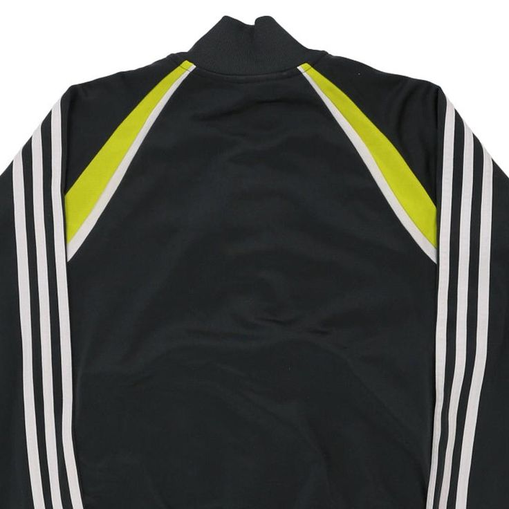 Description:Vintage Age 14 black Adidas track jacket, fits large.GENDER: boys CONDITION: good - pilling.STYLE: track jacketERA: 1990sCOLOUR: blackFABRIC: polyester Adidas Track Jacket, Jacket Fits, Adidas Track, Wholesale Shoes, Russell Athletic, Beauty Bag, Track Jacket, Cardigan Coat, Active Wear Tops