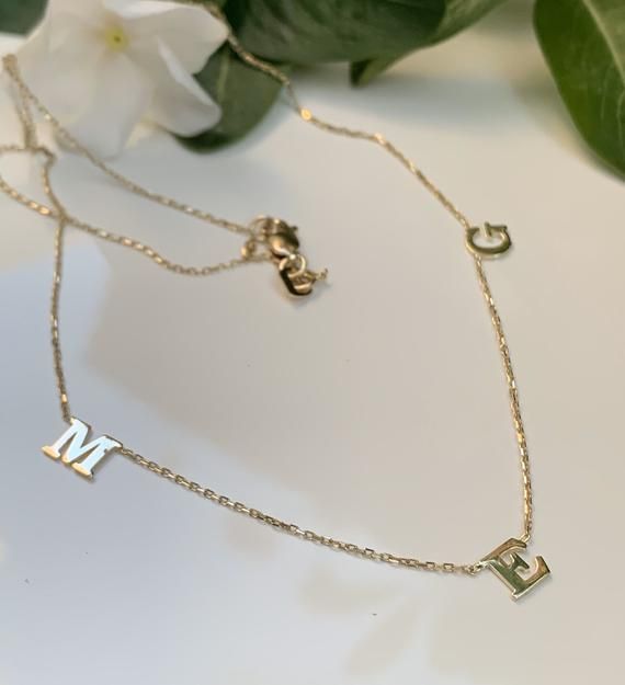 Custom 14k Yellow Gold Initial Letter Necklace .Beautiful personalized gift for your loved one to treasure. Dainty design for everyday wear, customize letter for your preference. This is pure gold necklace that can be made in white, yellow or rose gold. Metal.......14k yellow gold *Dainty necklace *Pure gold / NOT PLATED Handmade in USA Available sizes 16” 18” 20” inches length Available in white gold too 14k Gold Name Necklace As Gift For Her, 14k Gold Name Necklace For Her, 14k Gold Initials Name Necklace In Fine Jewelry Style, 14k Gold Initials Name Necklace Fine Jewelry, 14k Gold Fine Jewelry Name Necklace With Initials, 14k Gold Initials Name Necklace, 14k Yellow Gold Initial Necklace For Mother's Day, Yellow Gold Initial Necklace As Gift For Her, Dainty Custom 14k Gold Necklace For Personalized Gift