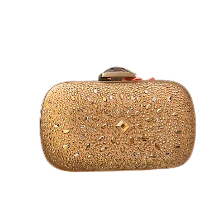 Brand New, Gold, Crystal Swarovski Clutch Branded Gift Bags, Gold Clutch Bag, Crystal Purse, Holiday Bag, Gold Bag, Red Suede, Branded Gifts, Small Purse, Mesh Bag