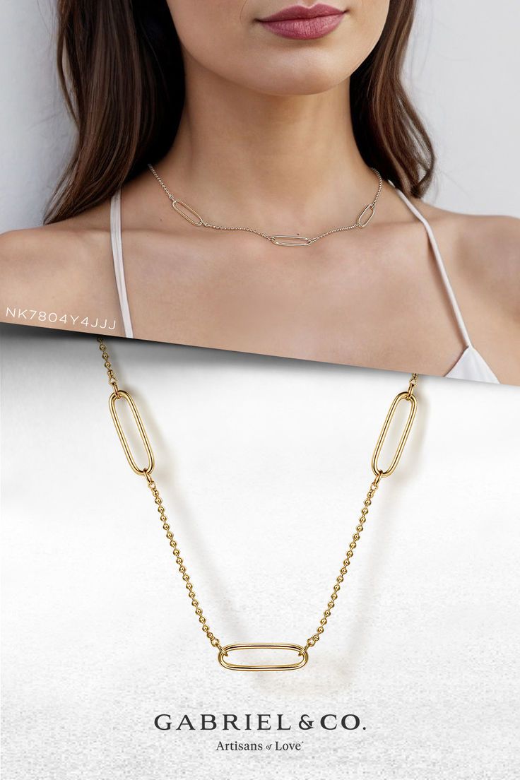 14K Yellow Plain Gold Bujukan and Link Station Necklace
NK7804Y4JJJ White Gold Necklace With Gold Chain In Sterling Silver, Elegant 14k Gold Oval Chain Necklace, Elegant Oval 14k Gold Chain Necklace, Sterling Silver Chain Necklace For Everyday Luxury, 14k White Gold Clavicle Chain Necklace, Elegant Gold-tone Oval Link Necklace, Elegant Gold-tone Cable Chain Necklace, Elegant Gold-tone Jewelry With Cable Chain, Elegant Necklace With Delicate Oval Link Chain