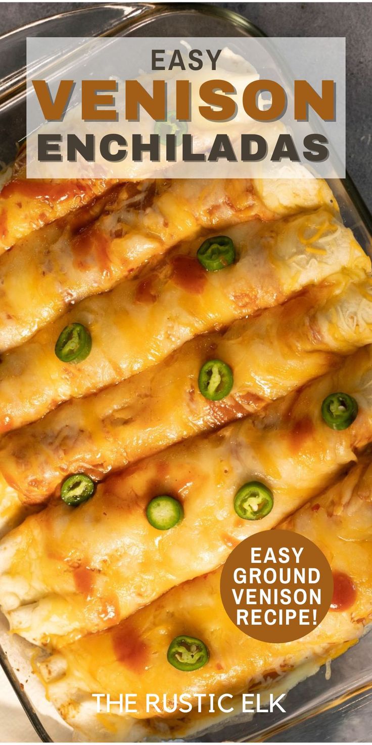 an easy enchiladas recipe with the title