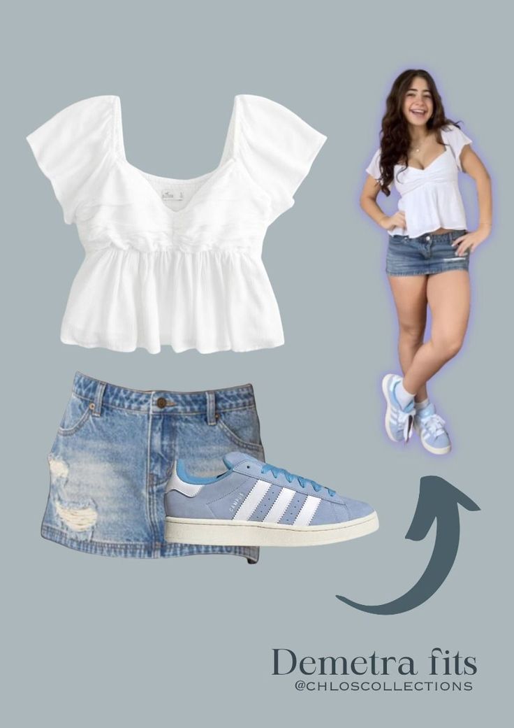 Demetra Cute Outfits!! #66 Demetra's Outfit, Demetra Outfits Summer, Demetra Summer Outfits, Demetra Dias Outfits Summer, Edikted Outfit Aesthetic, Demetra Dias Outfits, Teen Summer Outfits, Freshman Aesthetic, Demetra Outfits