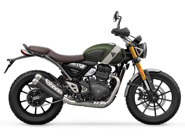 a motorcycle is shown on a white background