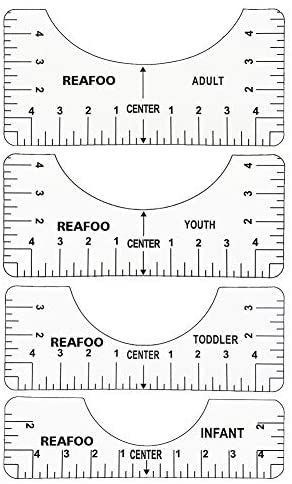 three rulers with different measurements and numbers on the sides, each measuring in half - inch to