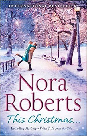 an image of a book cover for his christmas by nora roberts, illustrated by the author