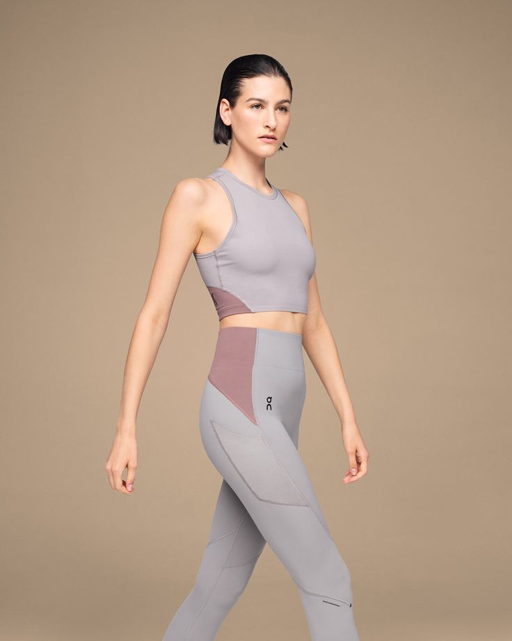 The perfect crop top for rest days and low-intensity workouts. Pair it with your favorite On tights for a head-to-toe look. A luxe crop top that won't distract you from your practice. The Movement Crop has an ultra soft-touch feel and fitted silhouette, plus added moisture wicking means you'll stay fresh and comfortable, whatever your day holds. Go ahead: get sweaty. No more worries when stretching and flexing. Designed to stay in place and never ride up, you'll be free to maximize your movement Sporty High Stretch Crop Top For Yoga, Sporty High-stretch Crop Top For Yoga, Cropped Moisture-wicking Sports Bra For Light Exercise, High Stretch Cropped Sports Bra For Gym, High Stretch Cropped Sports Bra For Training, Fitted Crop Top With Light Support For Pilates, Compression Cropped Sports Bra, Fitted Cropped Sports Bra For Light Exercise, Sporty Compression Crop Top For Yoga