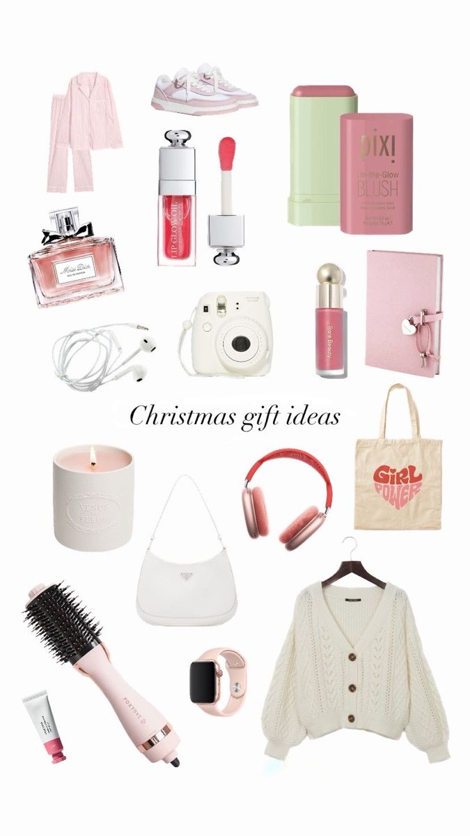 Gifts ideas Christmas Wishlist For Teens, Xmas List Ideas, Girly Gifts Ideas, Girly Christmas Gifts, Cute Gifts For Friends, Gift Inspo, Presents For Girls, Girly Gifts, Cute Christmas Gifts