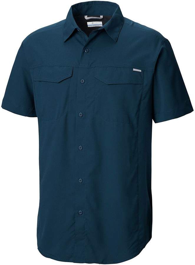 Columbia Silver Ridge Lite Shirt - Men's Security Shirt, River Shirts, Swamp Thing, Tactical Shirt, Columbia Shirt, Cotton Chinos, Petrol Blue, Mens Short Sleeve Shirt, Sport Shirt