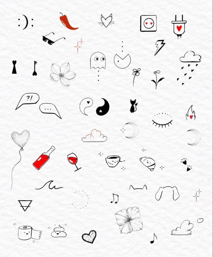 an image of some drawings on paper with different shapes and sizes, including the letter s