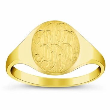 Yellow Gold Oval Custom Signet Rings Traditional Ring, Pinky Signet Ring, Custom Signet Ring, Signet Rings Women, Jewelry Gift Ideas, Oval Cut Engagement Ring, Signet Rings, Oval Face, Gold Signet Ring