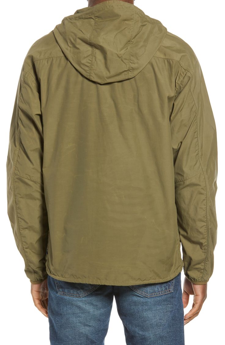 Perfect for day outings and light trekking, this lightweight, packable jacket blocks out cold winds while effectively letting out moisture. Style Name:Fjällräven High Coast Hooded Wind Jacket. Style Number: 6192886. Wind Jacket, Packable Jacket, Jacket Style, Trekking, Men's Clothing, Zip Pockets, Nordstrom, Size Medium, Elastic