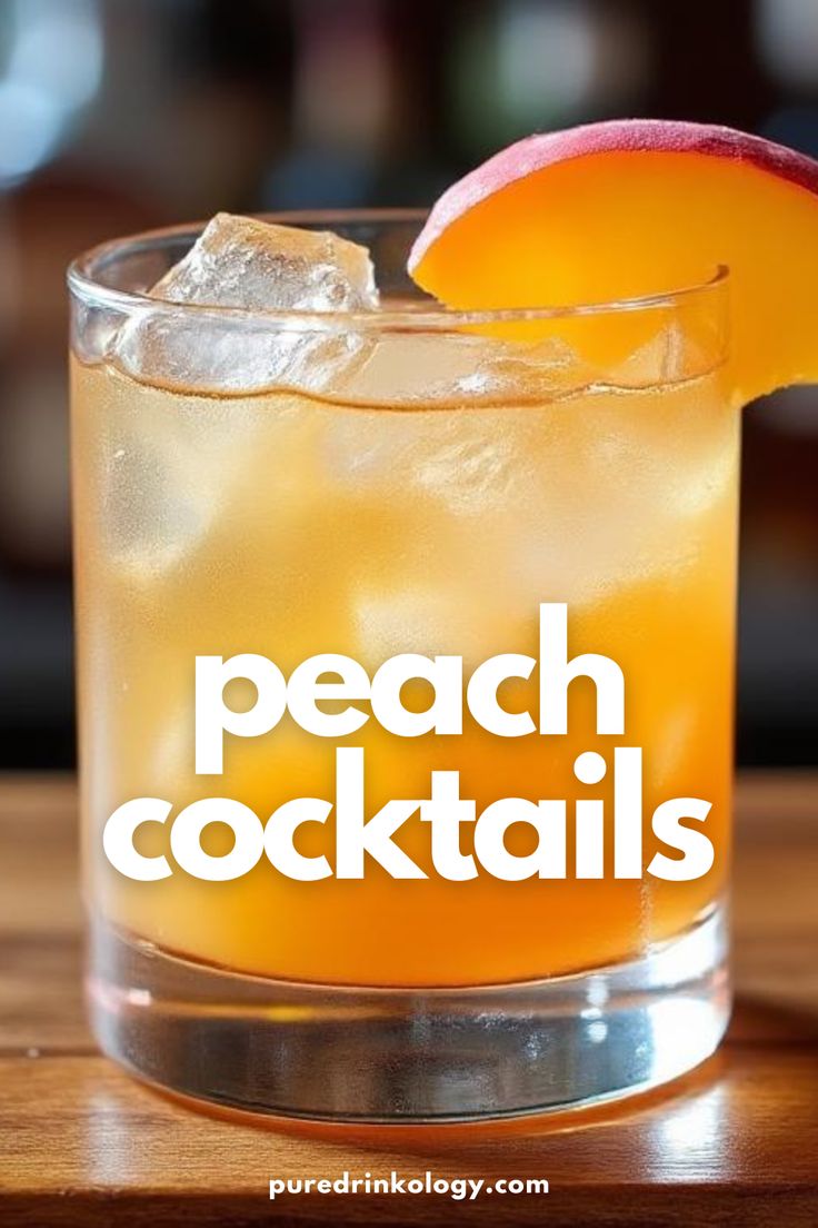 Collection of Peach Cocktails Drinks With Peach Schnapps, Peach Schnapps Drinks Recipes, Peach Drink Recipes, Peach Vodka Drinks, Peach Schnapps Drinks, Ciroc Peach, Peach Drink, Vodka Punch, Sidecar Cocktail