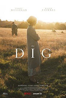 the poster for the movie, the dig