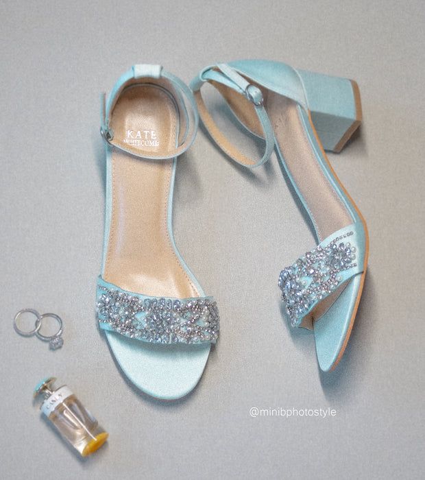 Blue Wedding Shoes For Bride, Comfortable Wedding Flats, Gold Bridesmaid Shoes, Comfortable Wedding Heels, Wedding Shoes Block Heel, Mother Of The Bride Shoes, Glitter Wedding Shoes, Blue Bridal Shoes, Wedding Shoes High Heels