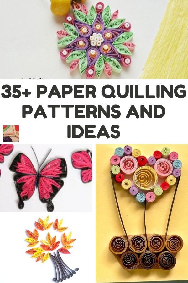 paper quilling patterns and ideas are featured in this post - it - yourself guide