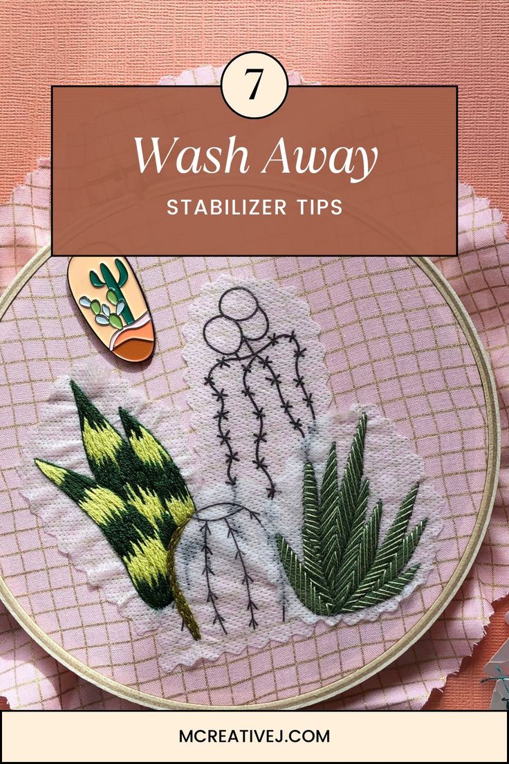 Try these 7 tips for using wash away stabilizer for perfect results for your next hand embroidery project. Embroidery Stabilizer, Water Soluble Paper, Visible Mending, Hand Embroidery Projects, Weird Shapes, Hand Embroidery Patterns, Stitch Embroidery, Hand Embroidery Designs, Diy Embroidery