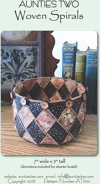 the cover of an article about quilts and other sewing projects, featuring a basket with buttons