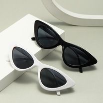 KOSMUIFASHION on Storenvy Classic Luxury Optic White Sunglasses, Luxury White Cat Eye Sunglasses, Luxury White Trendy Cat Eye Sunglasses, Luxury White Cat Eye Sunglasses For Women, Luxury White Polarized Cat Eye Sunglasses, Luxury Modern White Sunglasses, Classic Cat Eye, Strawberry Print, Oversized Sunglasses