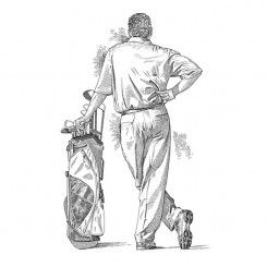 Golf Portraits Archives - Golf Illustration Golf Watercolor, Golf Illustration, Golf Drawing, Golf Tattoo, Pen Art Work, Golf Art, Illustration Styles, Drawing Examples, Type Illustration