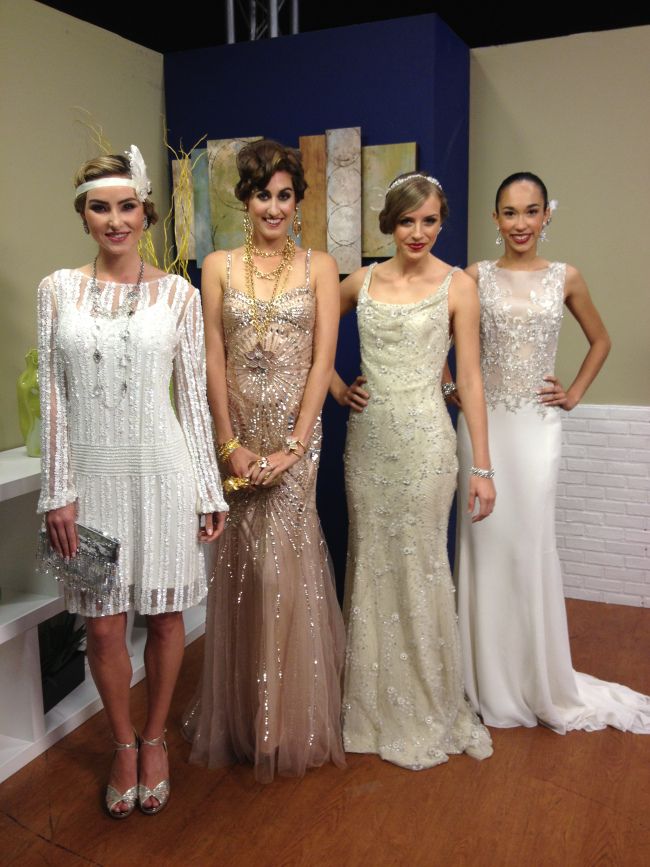 Life Love Shopping, Solutions Bridal and myself partnered today to talk everything party and bridal fashions inspired by The Great Gatsby movie! Party looks provided by Neiman Marcus and gowns pro… Great Gatsby Outfit, Great Gatsby Outfits, Gatsby Party Outfit, Gatsby Outfit, Gatsby Party Dress, Gatsby Costume, Great Gatsby Dresses, Roaring 20s Party, Gatsby Themed Party